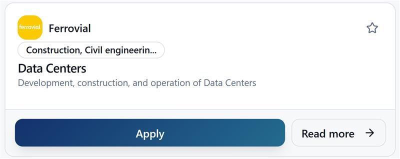 Platform interface showing corporate innovation challenge